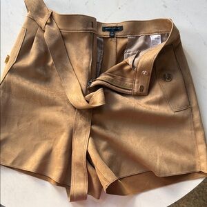 Banana Republic High Waist Brown Women's Shorts